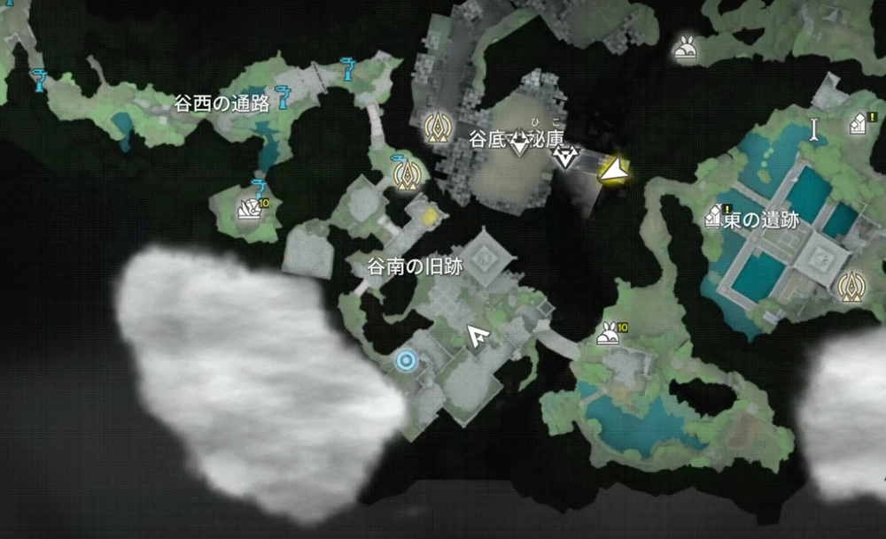 エンドフィールド_蔵剣谷左下とは