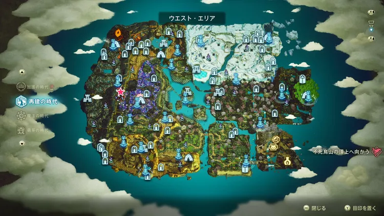 魔力の霊廟 チャッカ_マップ