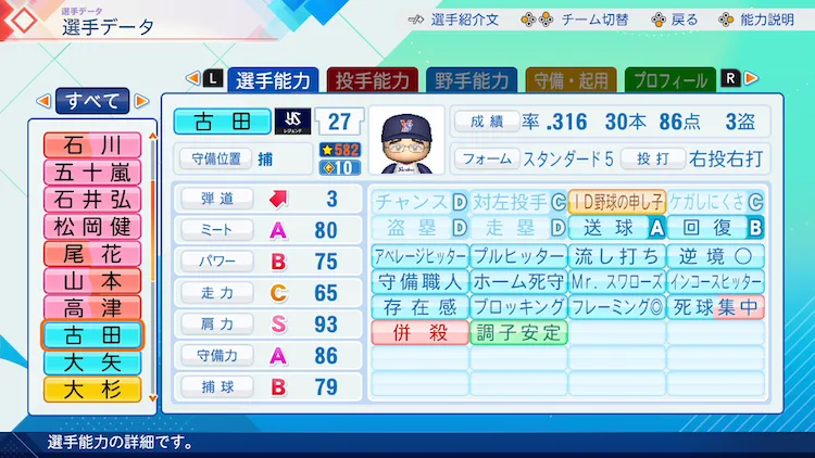 パワプロ2026_古田敦也