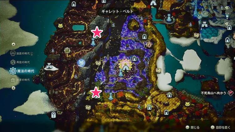 西の洞窟_マップ