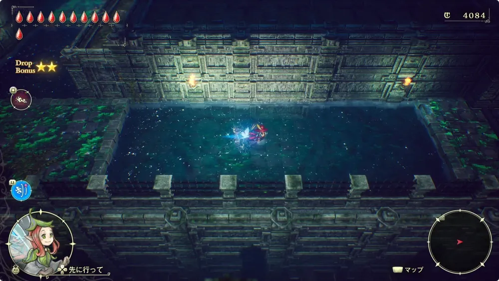 エリオット_水の遺跡前