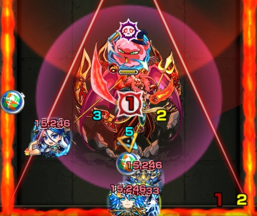 モンスト_うちはイタチ_薙ぎ払い②