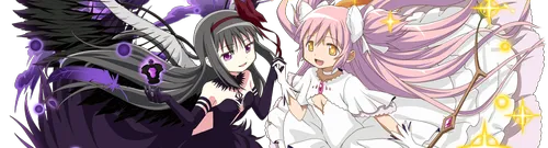まどか&ほむらカットイン_パズドラ