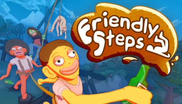酔っぱらいたちが連結して帰る協力アクション『Friendly Steps』Steam無料デモ配信開始