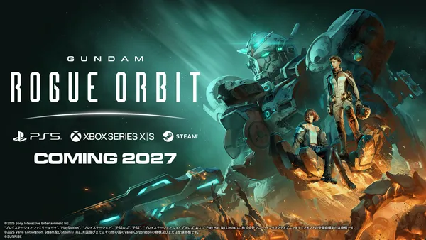 ガンダムの新たな世界へ踏み出す完全新作アクションゲーム『GUNDAM ROGUE ORBIT』2027年発売決定！