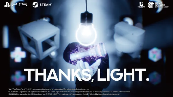 光と影をテーマにした3Dポータルライクパズル新作『THANKS, LIGHT.』は「Steam Nextフェス」に参加決定!