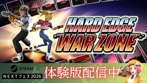 すべての選択が重要となる。リアルタイム戦術カードゲーム『Hard Edge – War Zone』の体験版がSteam Next Festにて配信中！