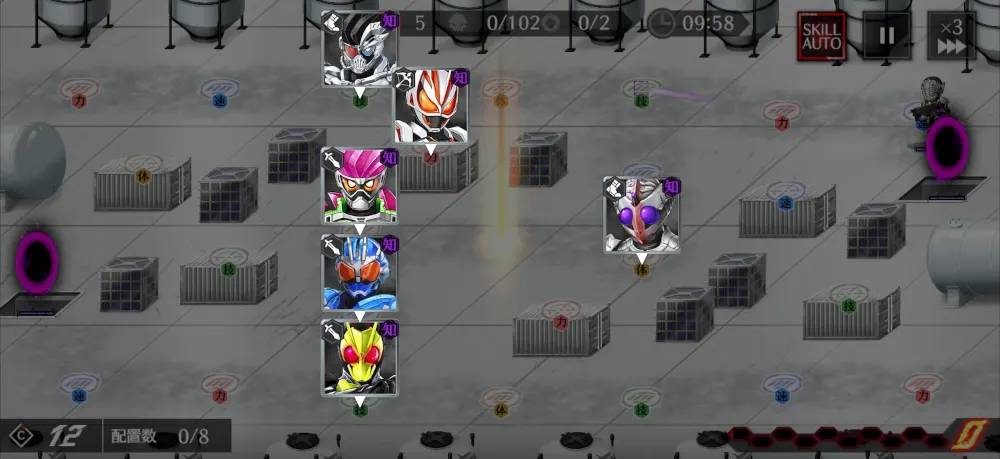 封印区画シーズン2・B6・★3クリア編成_ライD