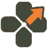 斜め上