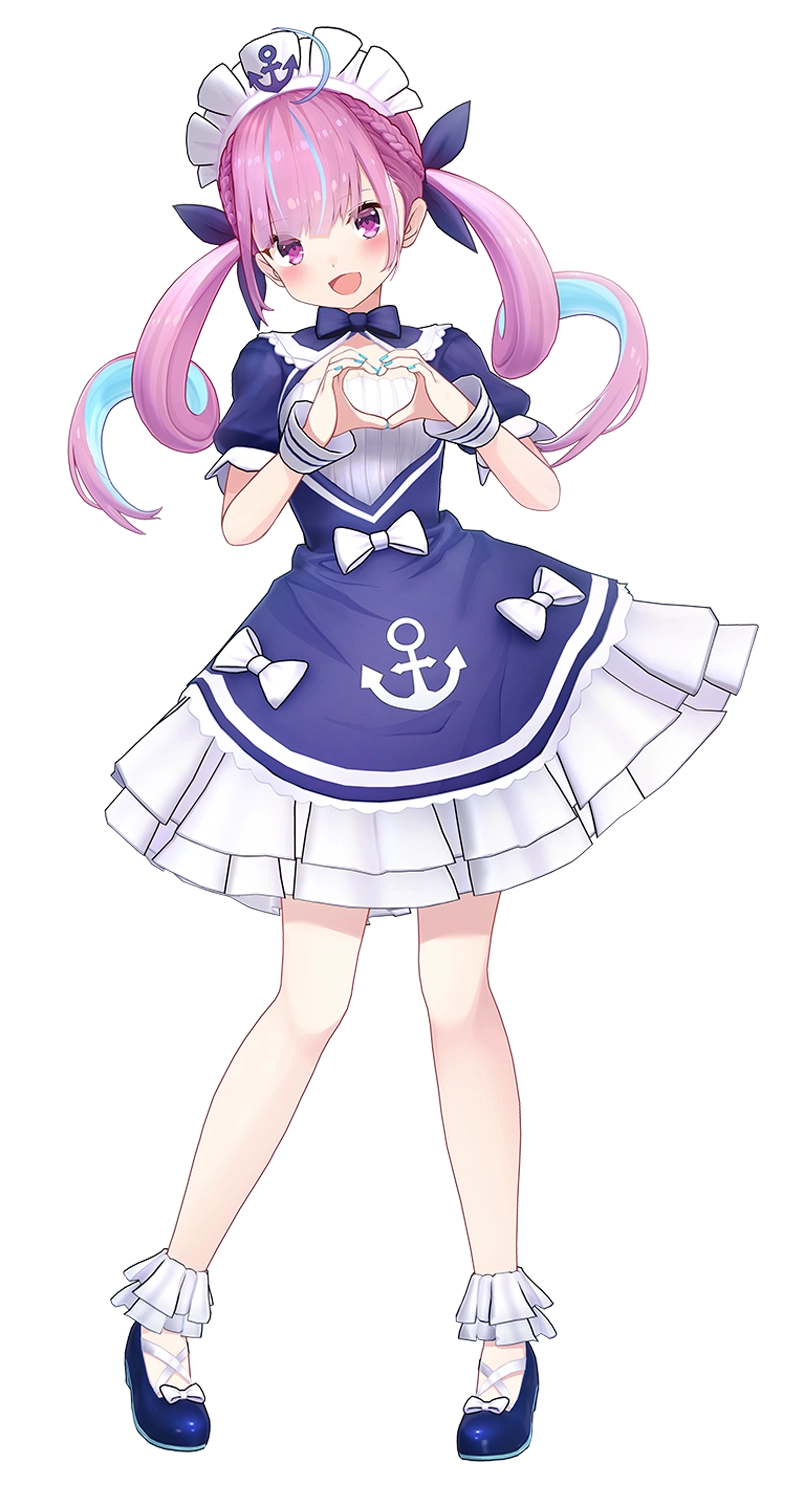 ホロドリ_湊あくあ＿立ち絵