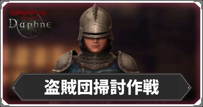 盗賊団掃討作戦の選択肢はどれを選ぶべき？
