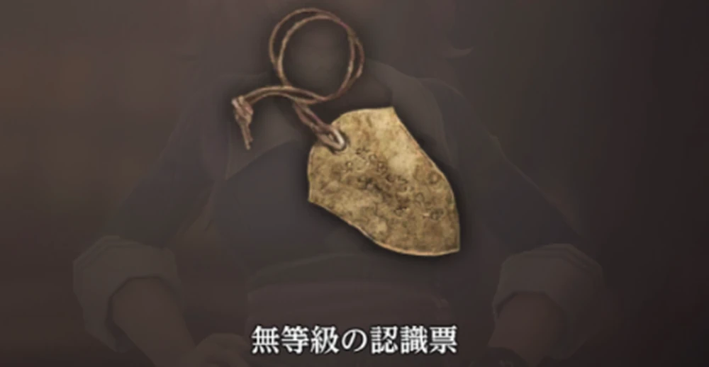 無等級の認識票_帰らない冒険者の捜索_ダフネ