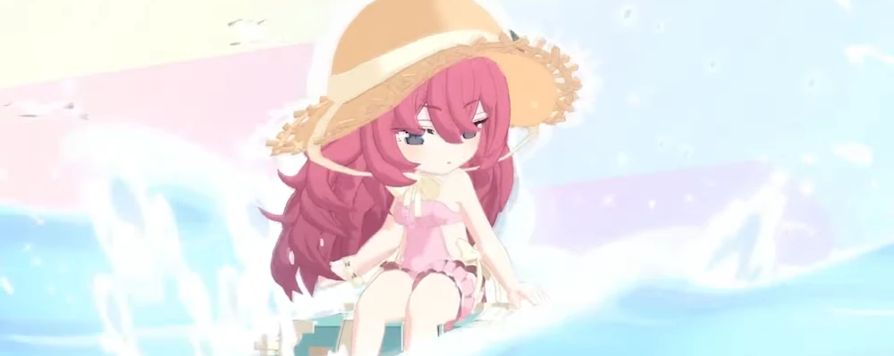 水着イロハ_スキルカットイン_ブルアカ