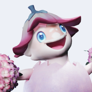 チアトカゲ(花畑)