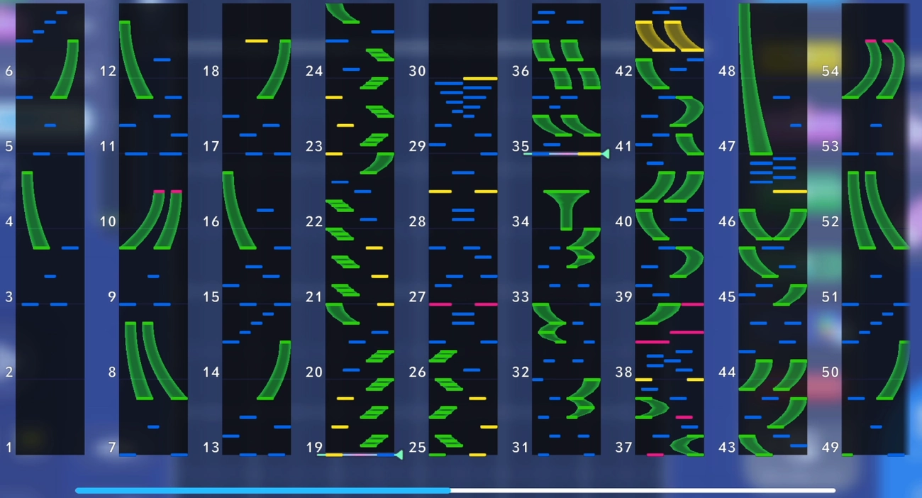 Paletteの譜面