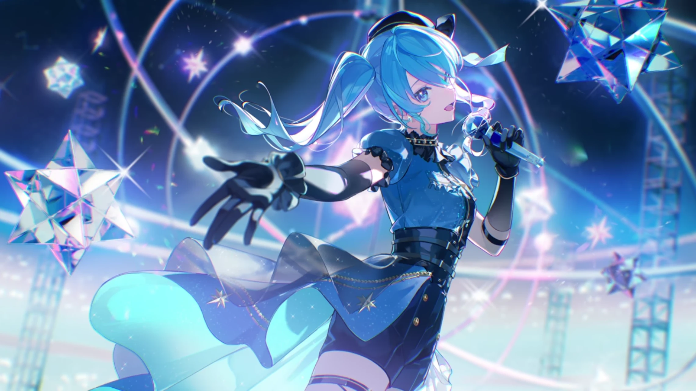 心奪うComet Tune 星街すいせいの衣装イラスト