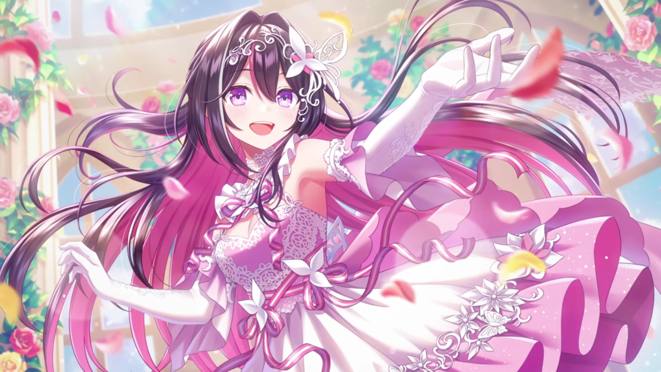 咲き誇る一途な花 AZKiの衣装イラスト