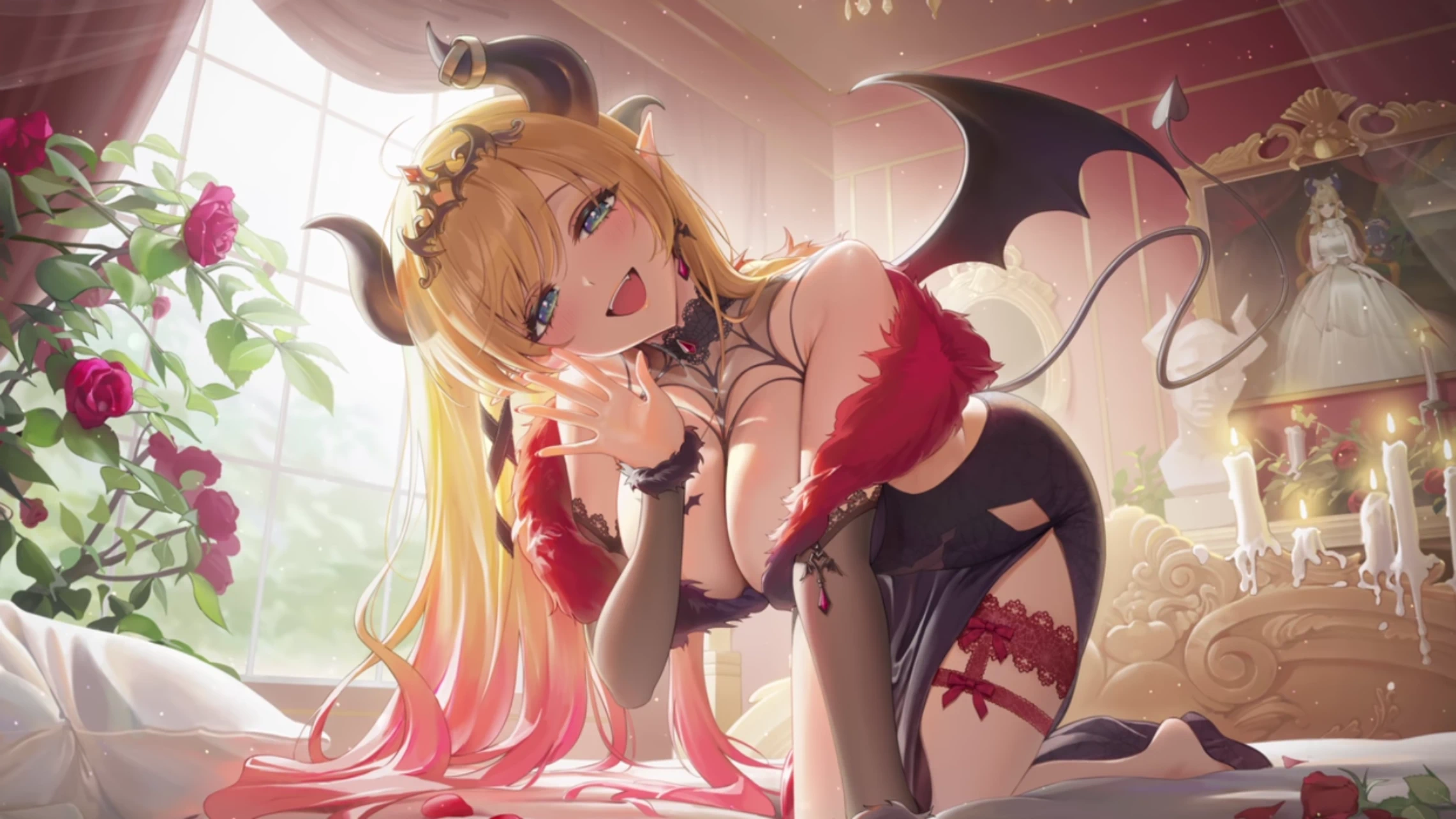 悪魔な魅惑に手玉にとられて 癒月ちょこの衣装イラスト