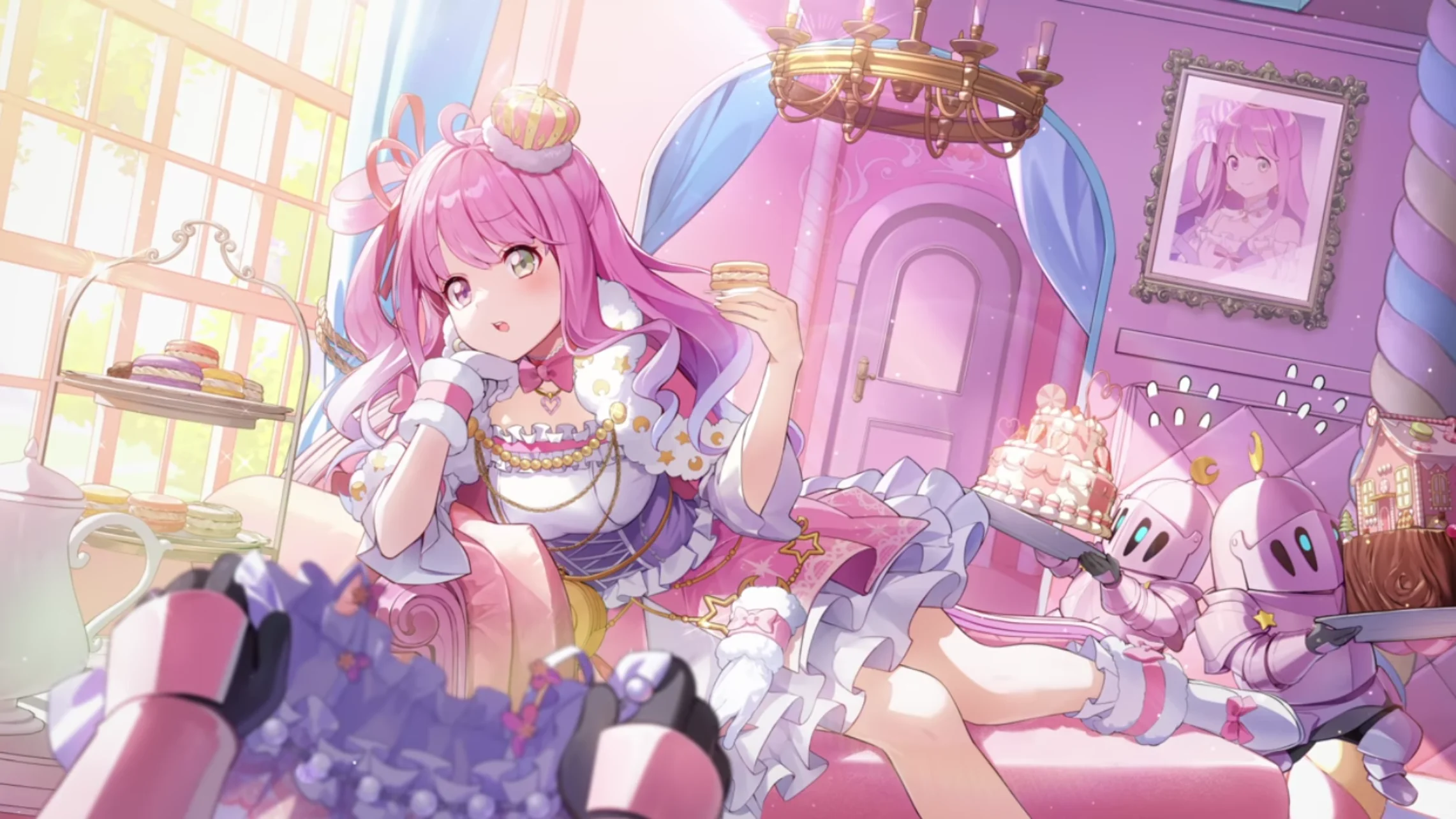 姫に忠誠アフタヌーン 姫森ルーナの衣装イラスト