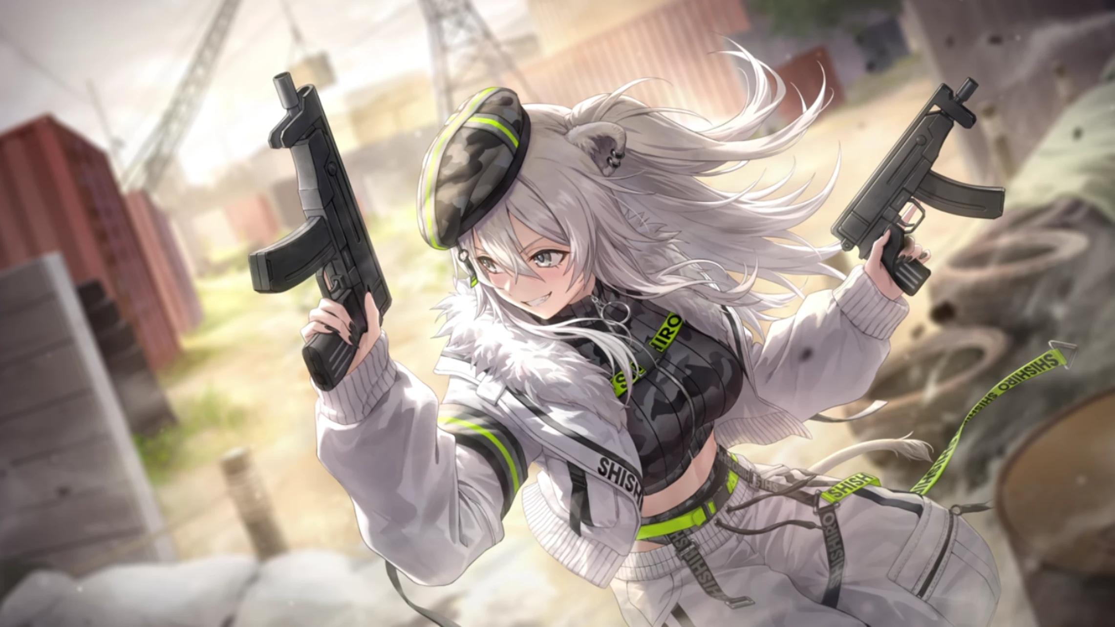 目を奪う神エイム！lion's hunt 獅白ぼたんの衣装イラスト