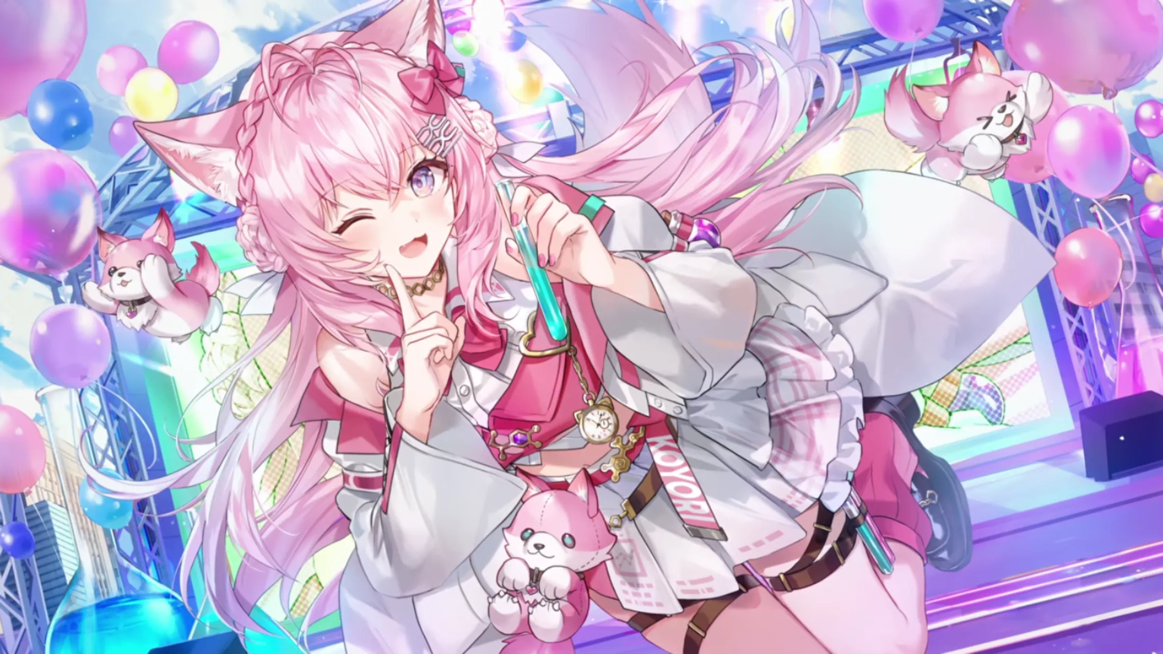 助手くんの心を鷲掴みライブ！ 博衣こよりの衣装イラスト