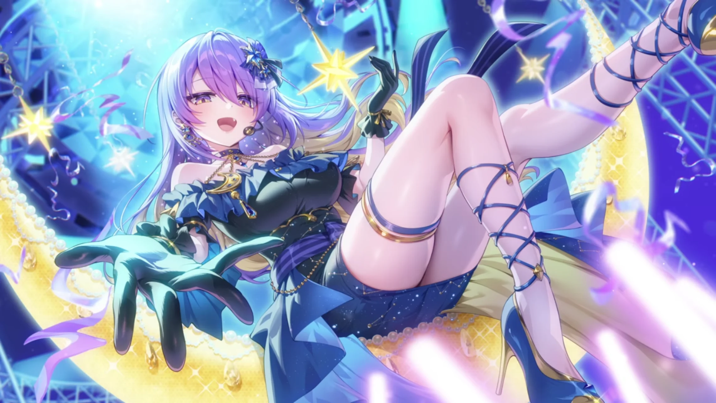 Lunar Songstress ムーナ・ホシノヴァの衣装イラスト
