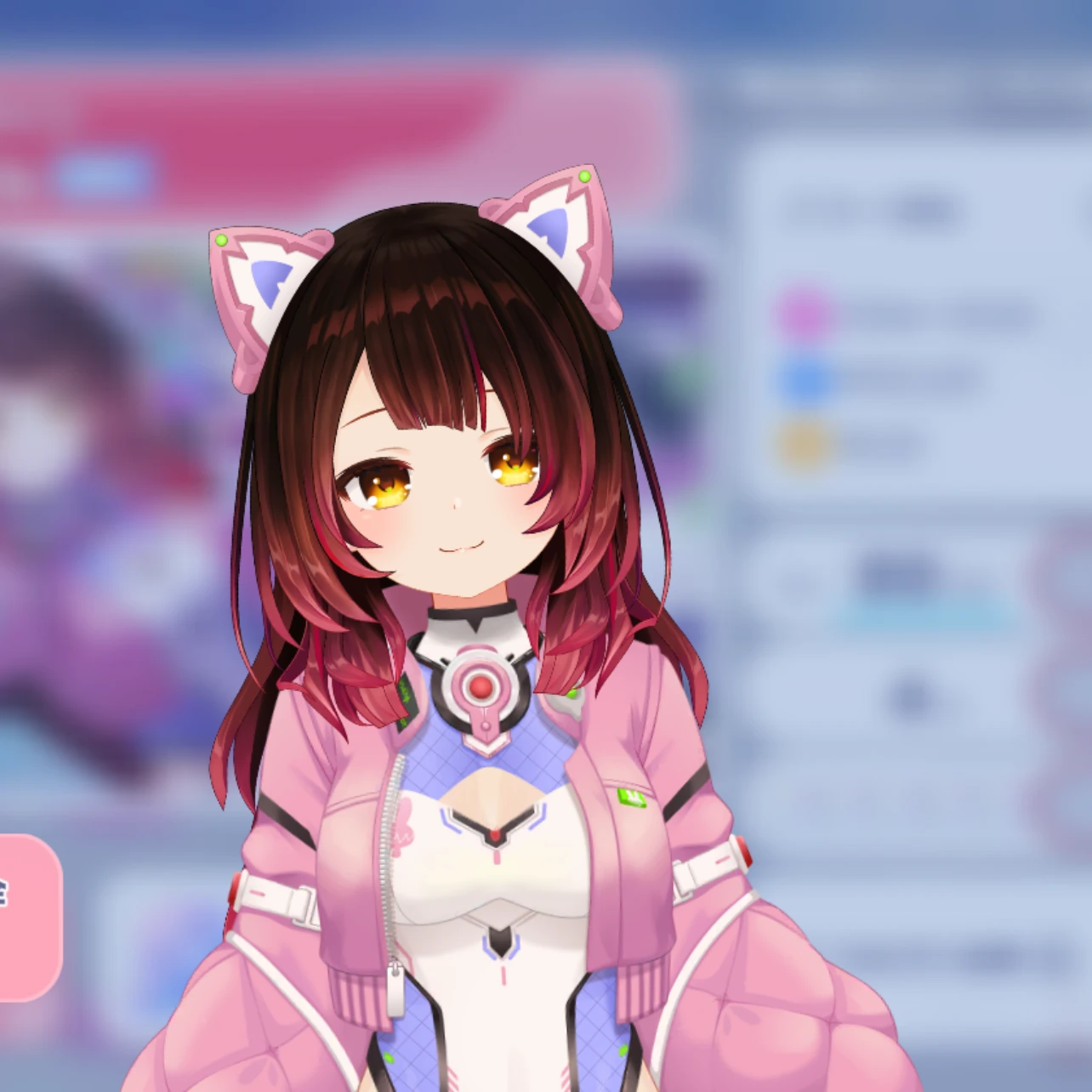 高性能なVサイン ロボ子さんの3Dモデル