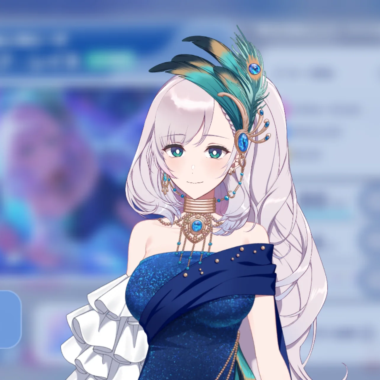 おすまし孔雀と嗜む一杯 パヴォリア・レイネの3Dモデル