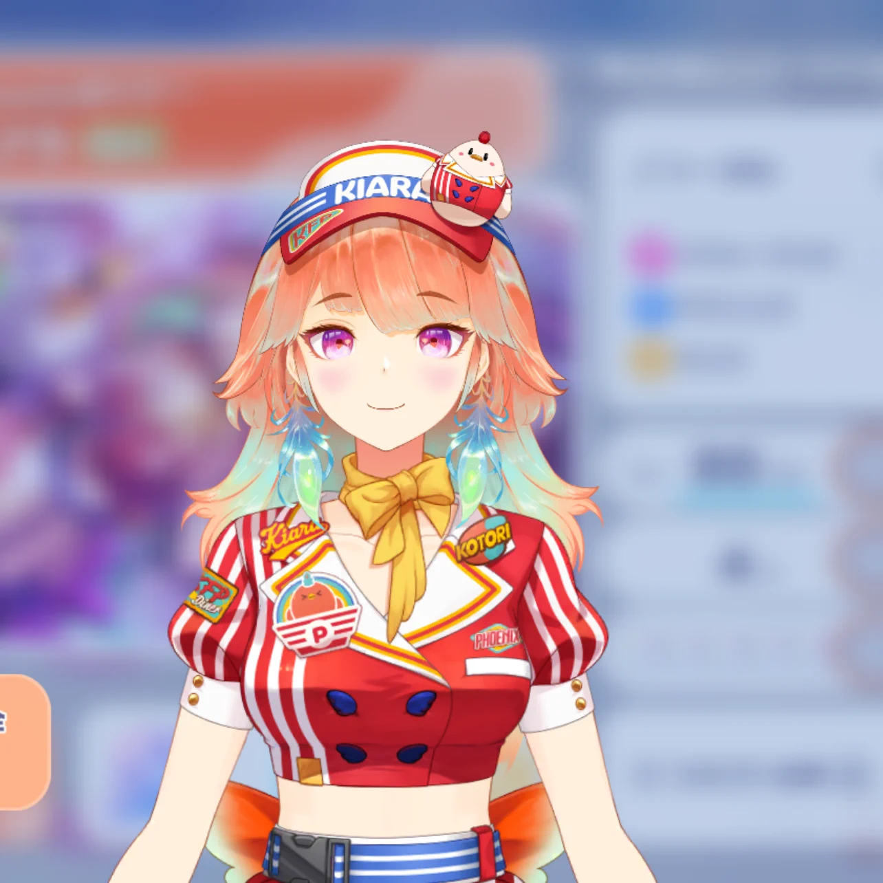 Lovely Phoenixダイナー 小鳥遊キアラの3Dモデル