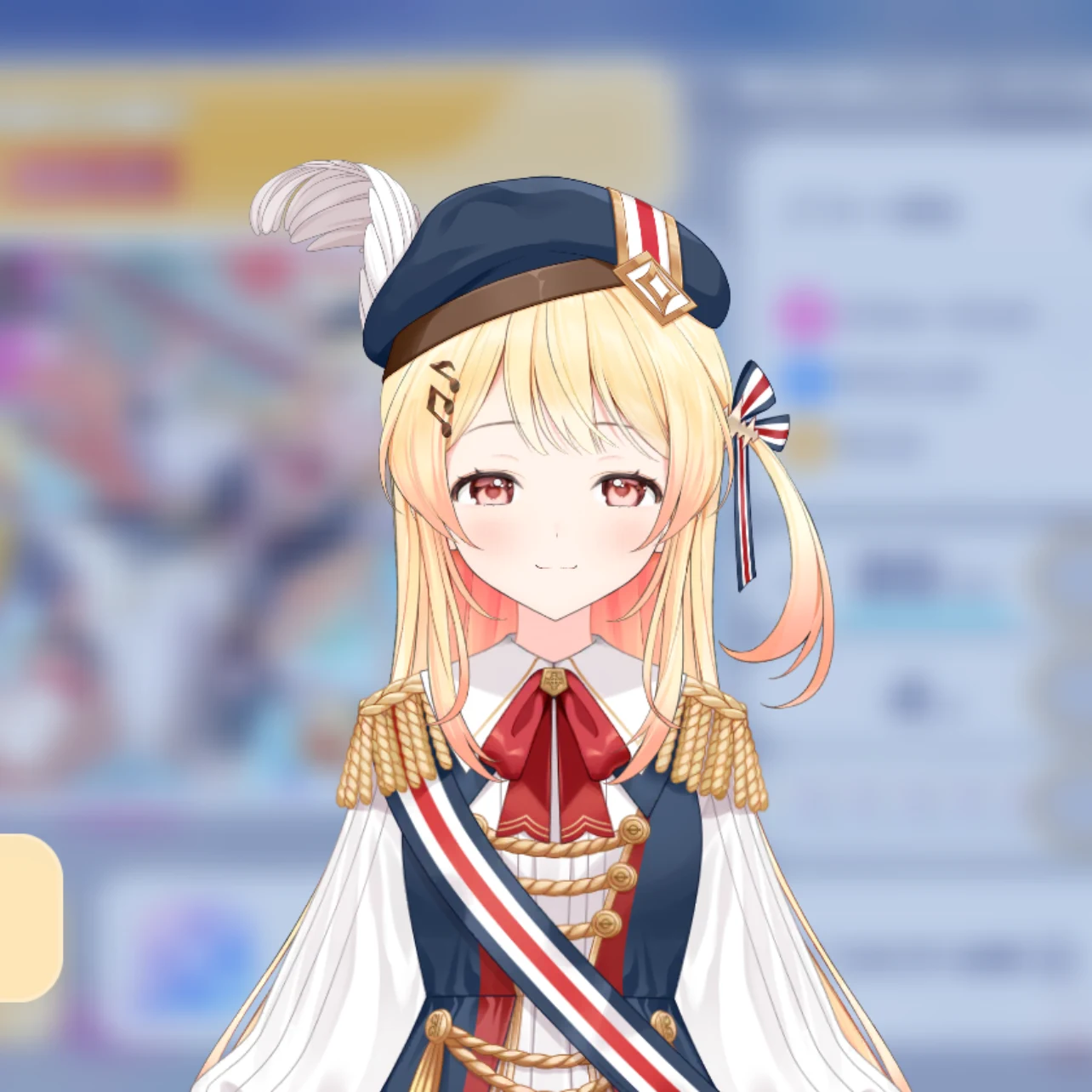 パレードで笑顔をお届け 音乃瀬奏の3Dモデル