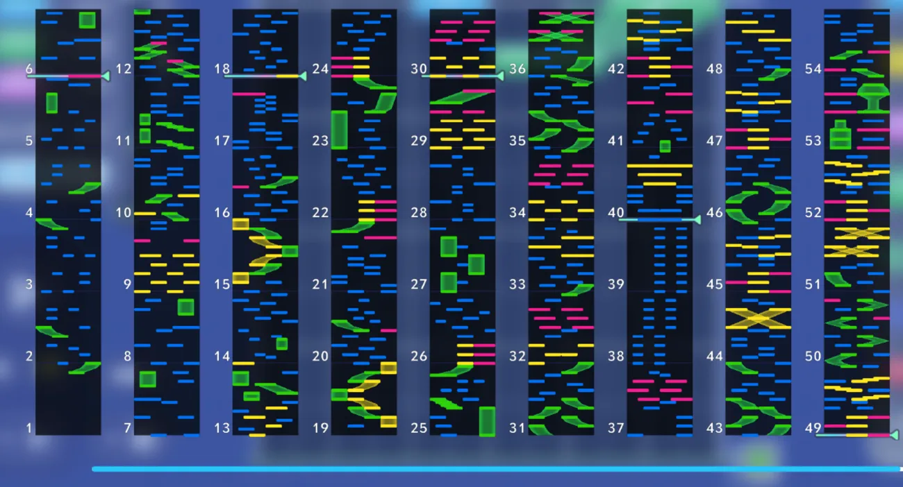 オーバードの譜面