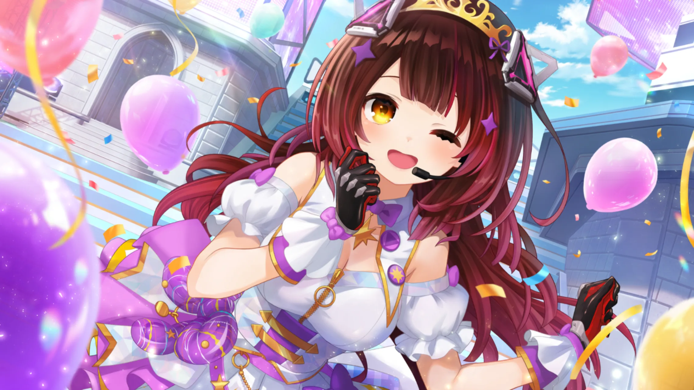 ゆるふわウインクLIVE ロボ子さんの衣装イラスト