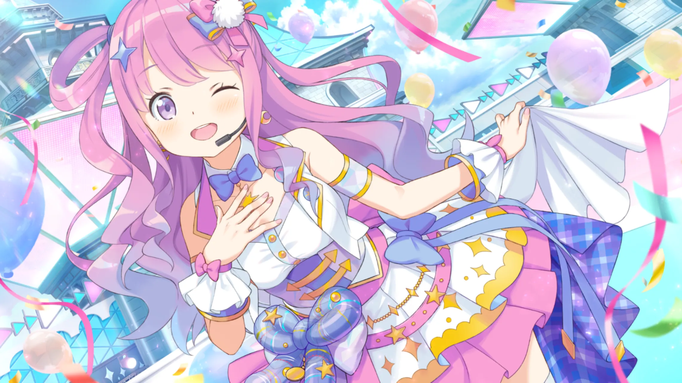 ふんわりプリンセスステージ 姫森ルーナの衣装イラスト