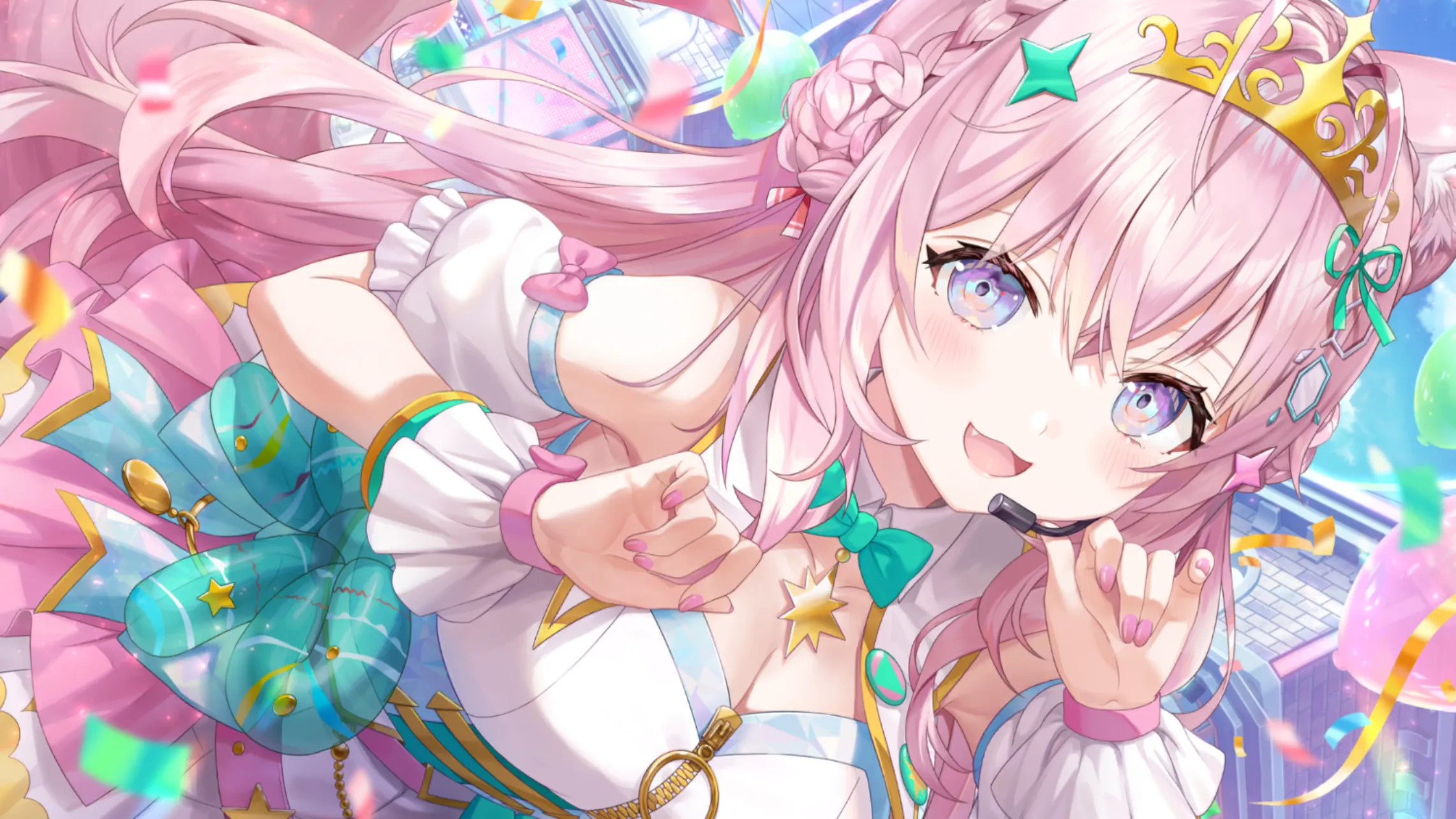 舞台に響くcute howl 博衣こよりの衣装イラスト
