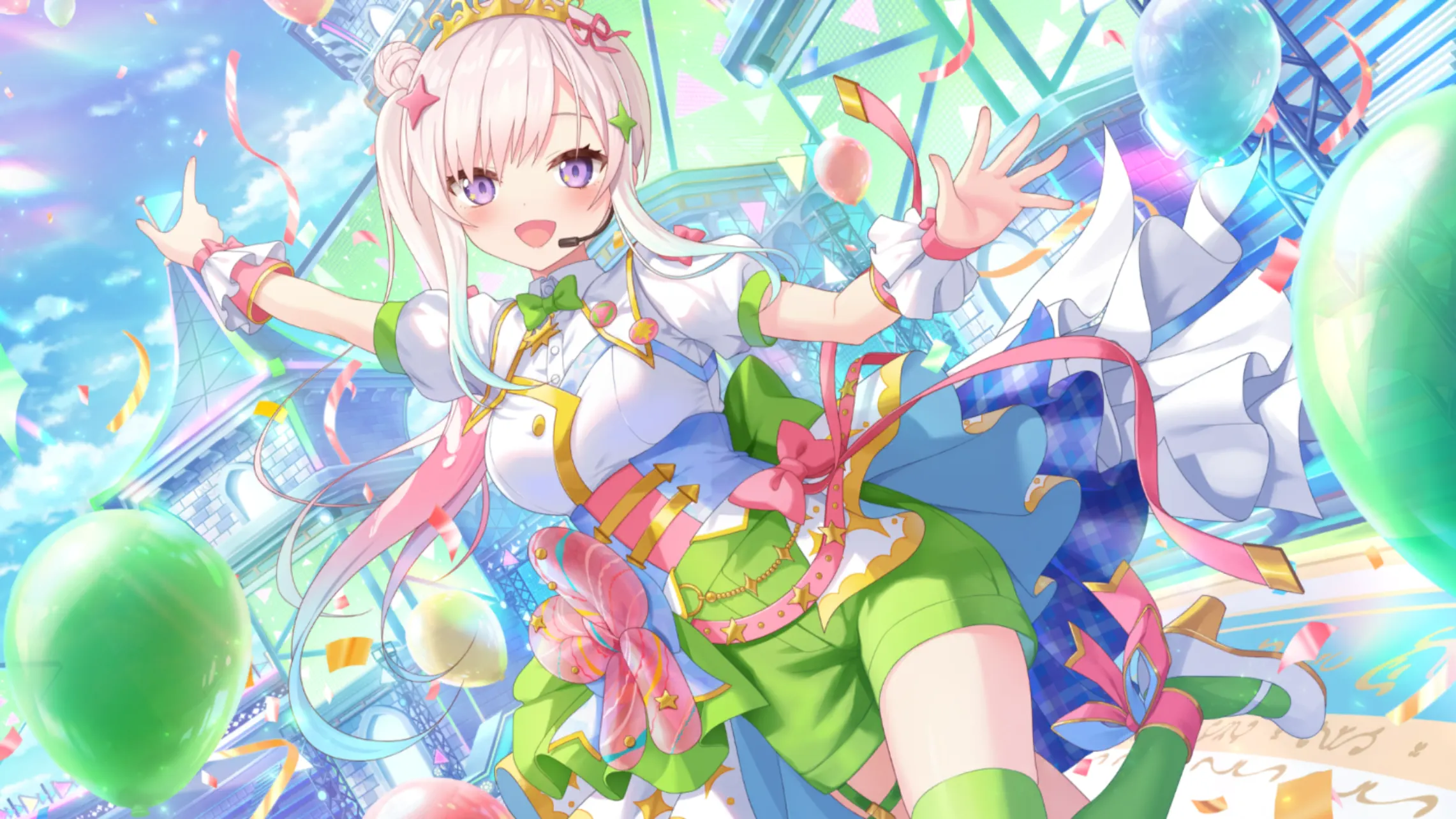 麗らかなStage View アイラニ・イオフィフティーンの衣装イラスト