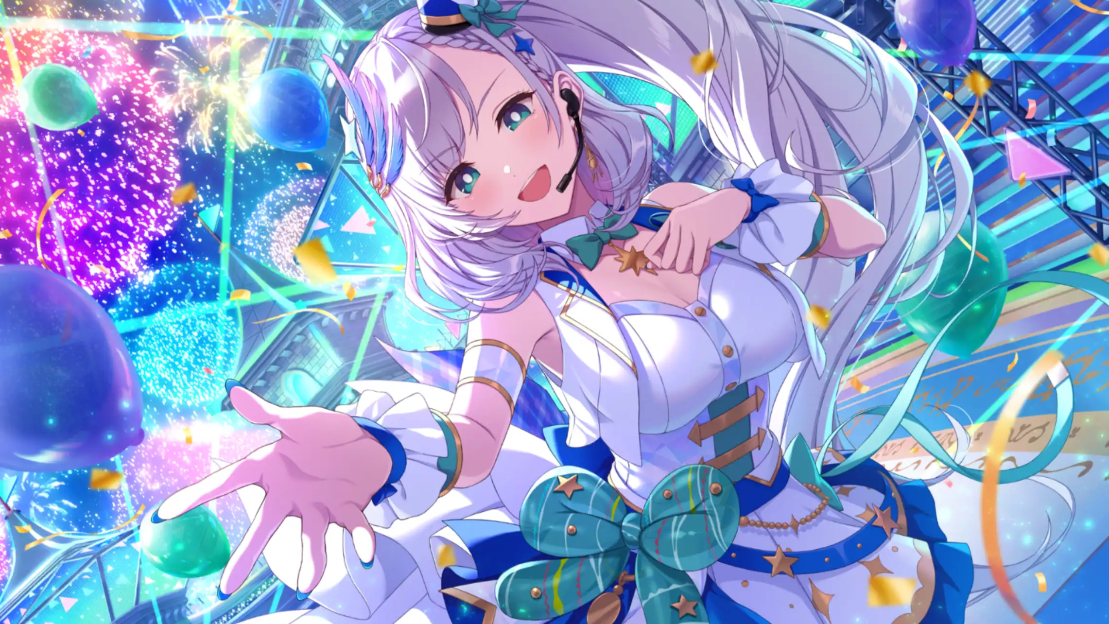 祝福のラグジュアリーナイト パヴォリア・レイネの衣装イラスト