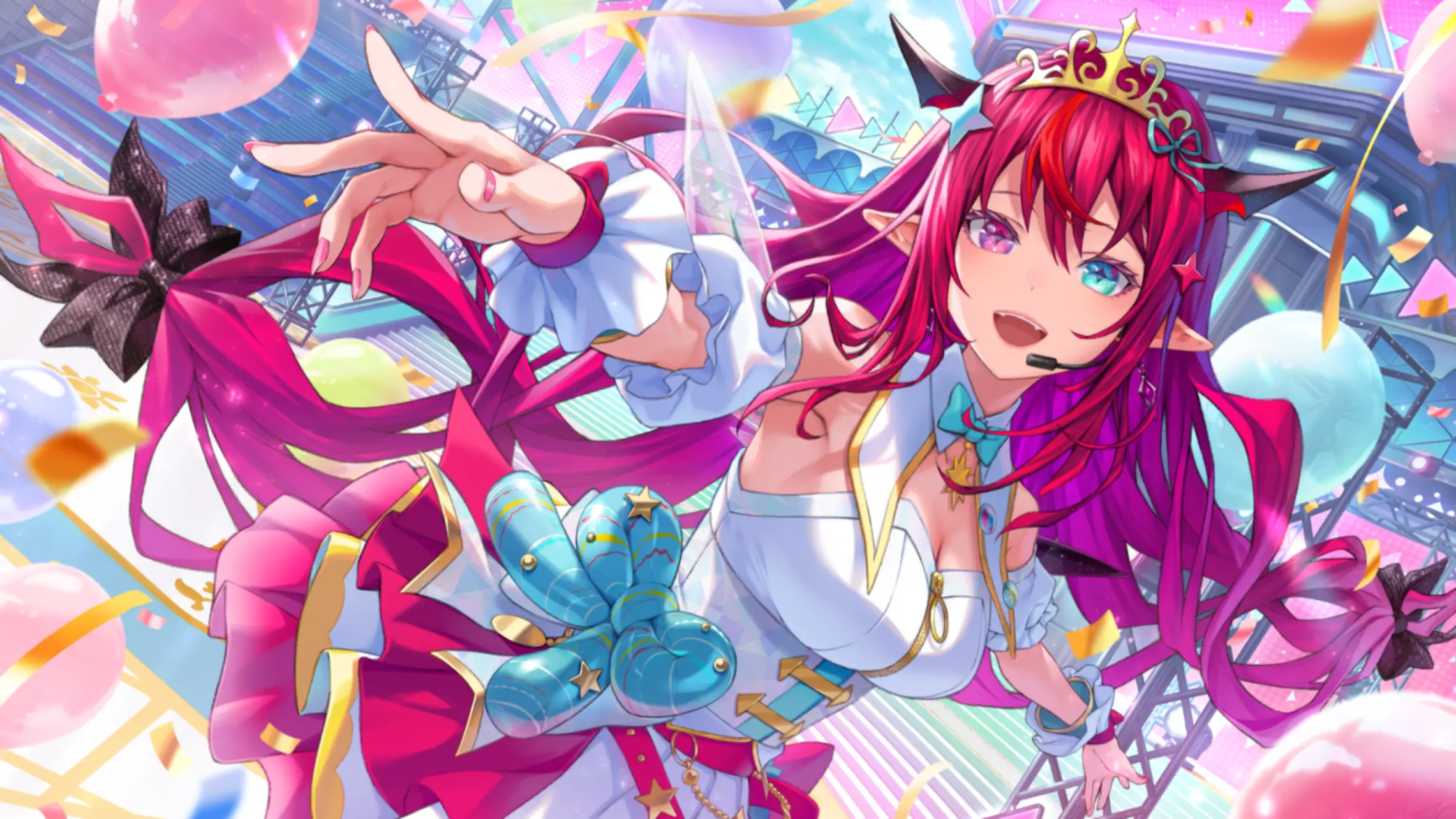 響き渡るホープフルボイス IRySの衣装イラスト