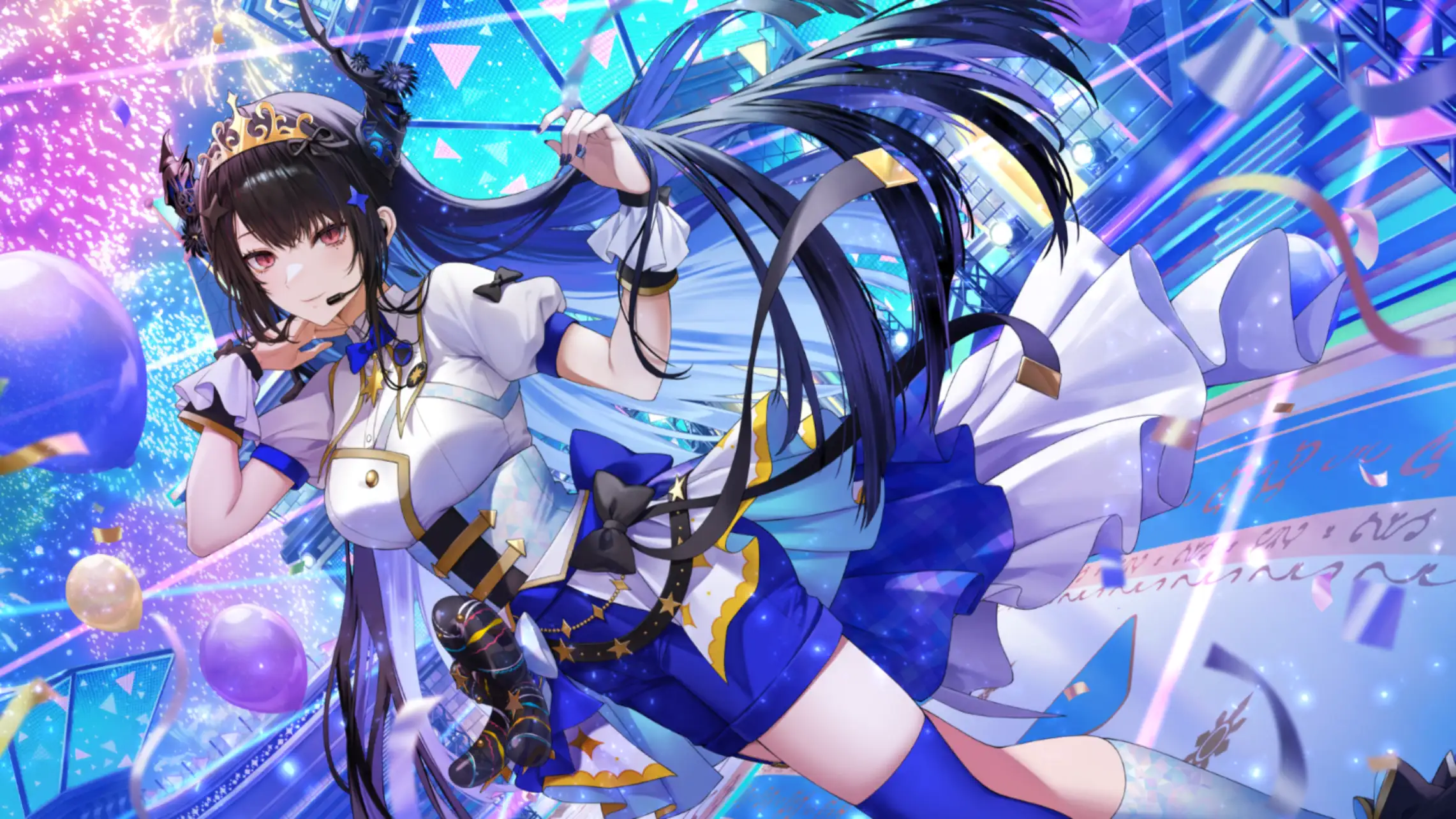 美声届ける夕闇ステージ ネリッサ・レイヴンクロフトの衣装イラスト