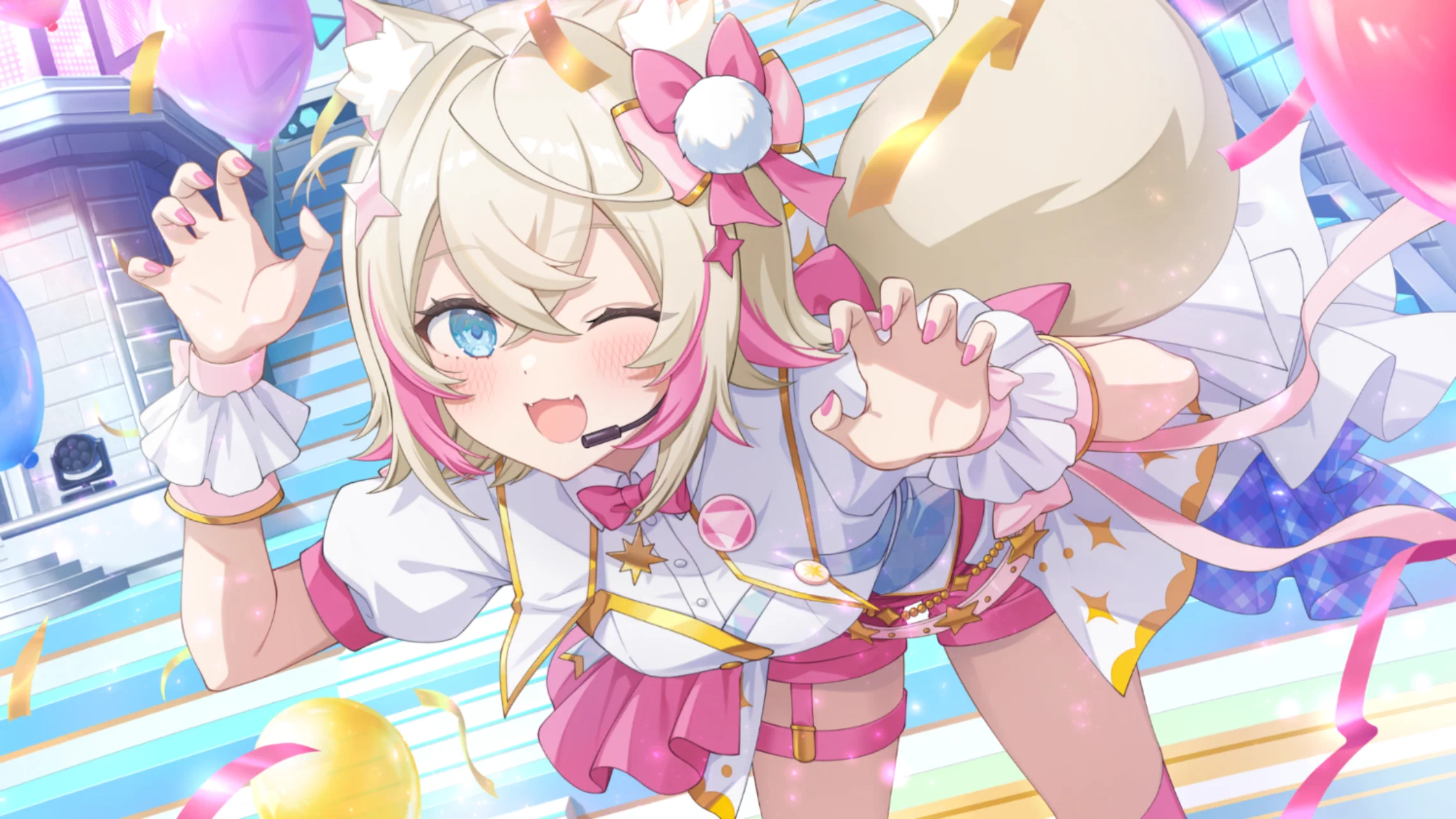 パッと笑顔にモコモコライブ モココ・アビスガードの衣装イラスト