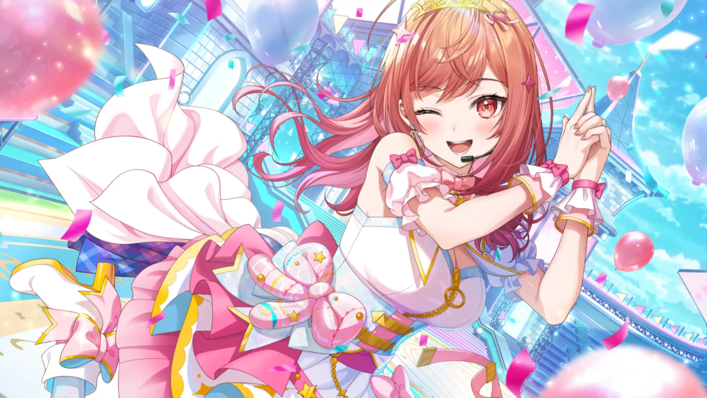 ずっきゅんばっきゅんLIVE♡ 一条莉々華の衣装イラスト