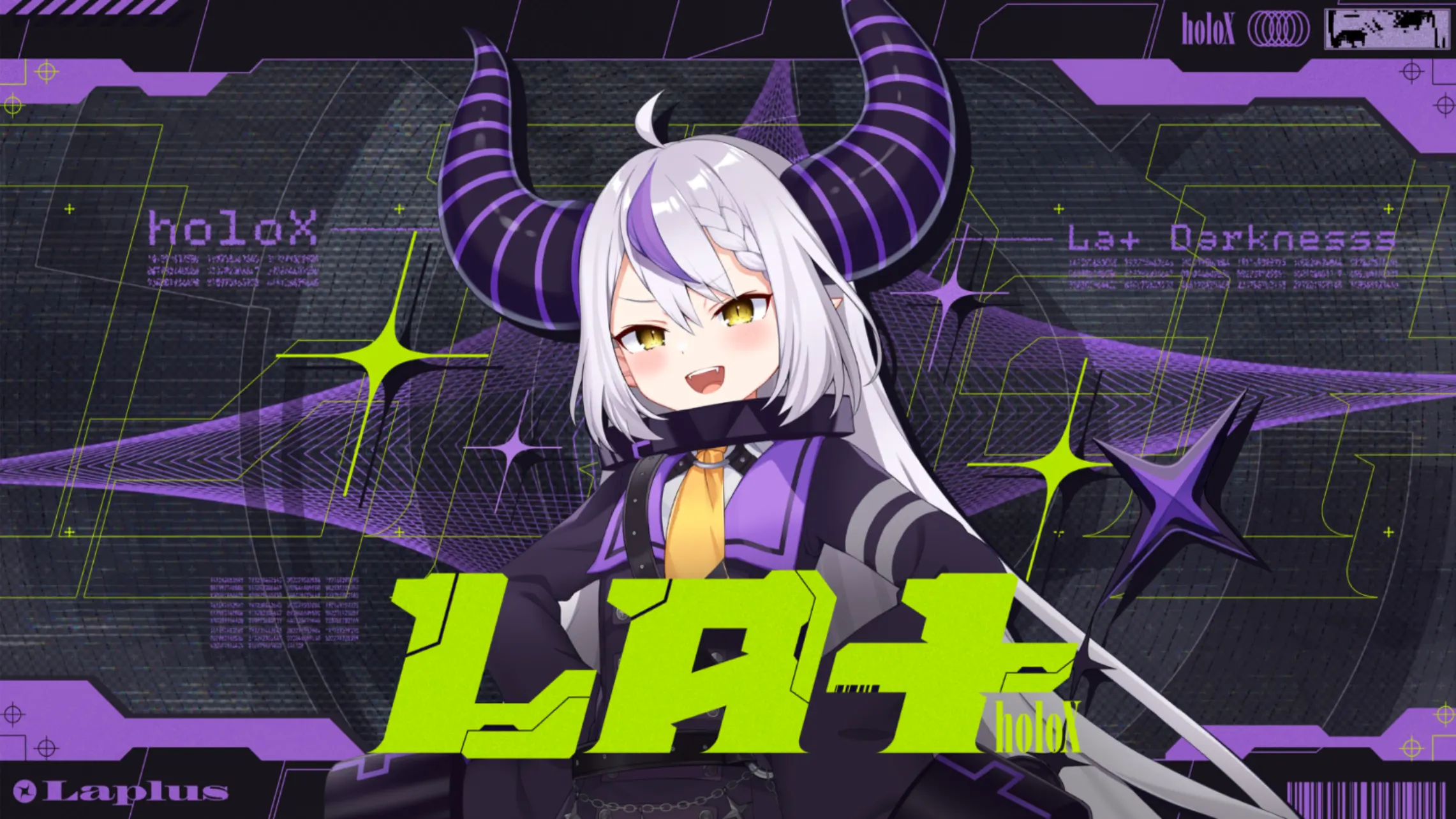 We are hololive! ラプラス・ダークネスの衣装イラスト