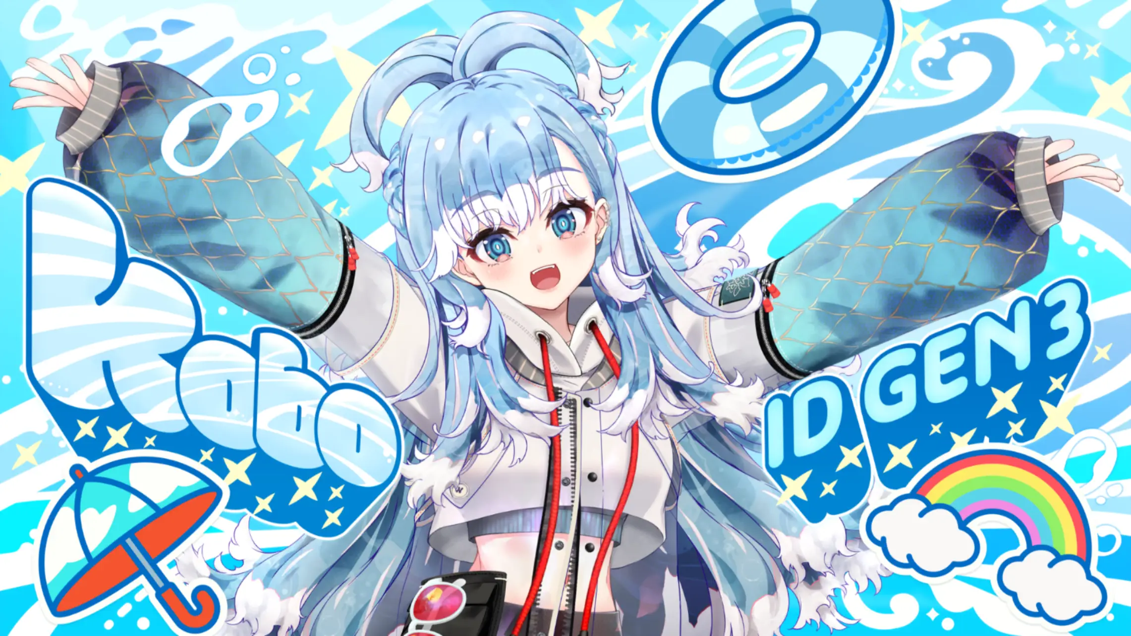 We are hololive! こぼ・かなえるの衣装イラスト