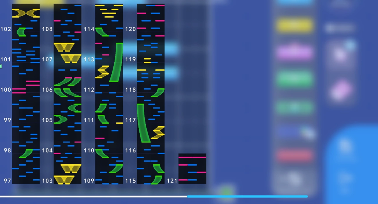 WAO!!(2025 ver.)の譜面