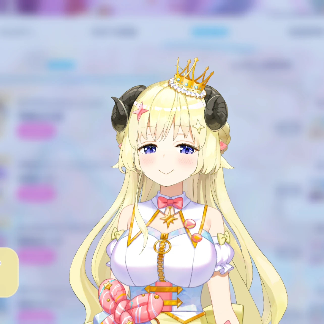 広がるhealing sound 角巻わための衣装3Dモデル