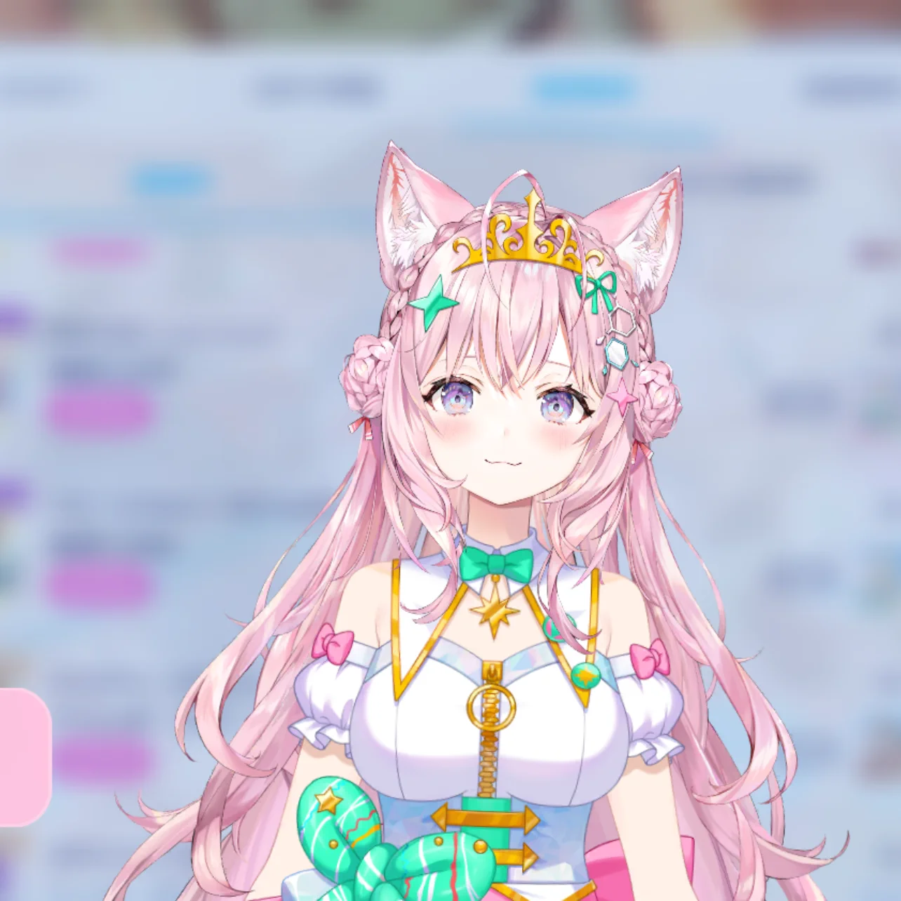 舞台に響くcute howl 博衣こよりの衣装3Dモデル