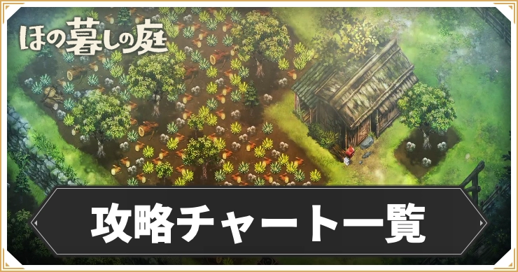【ほの暮しの庭】攻略チャート一覧