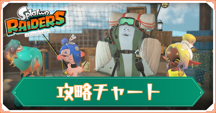 スプラレイダース_攻略チャート_アイキャッチ