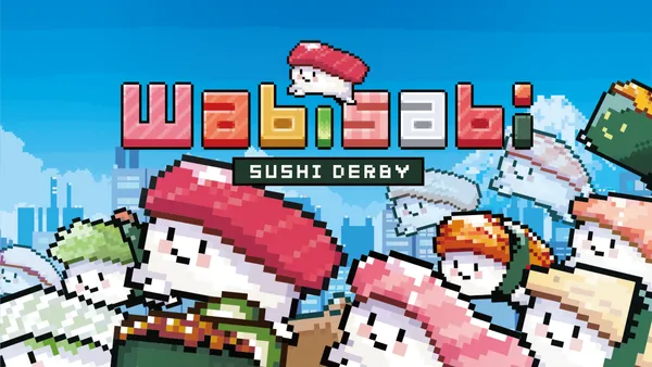 かわいいお寿司たちが育成×レースで大疾走！『わびさび寿司ダービー』Steam/Switch向けに本日配信開始！
