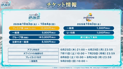 プロセカ_6th感謝祭_チケット
