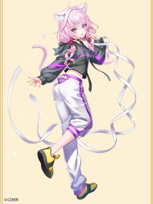白猫_エリス_ホロライブ_立ち絵